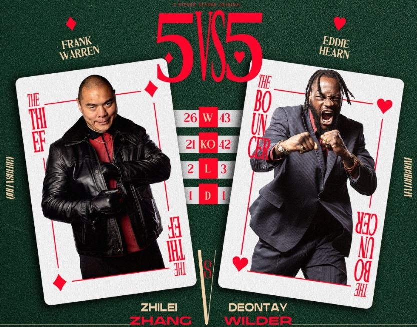 Tinju Dunia Pekan Ini: Deontay Wilder vs Zhilei Zhang, Duel 'Raksasa Gaek' di Riyadh