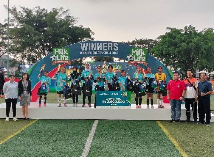Juara MilkLife Soccer Challenge-Jakarta Series 1 Lahir dari Proses Pengembangan Sepakbola Putri