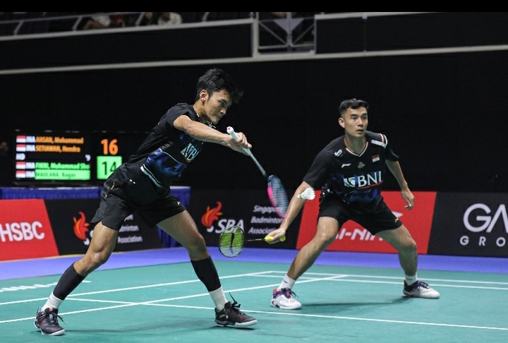Singapura Terbuka: Bagas/Fikri Kalahkan The Daddies, Berpeluang Balaskan Dendam Leo/Daniel
