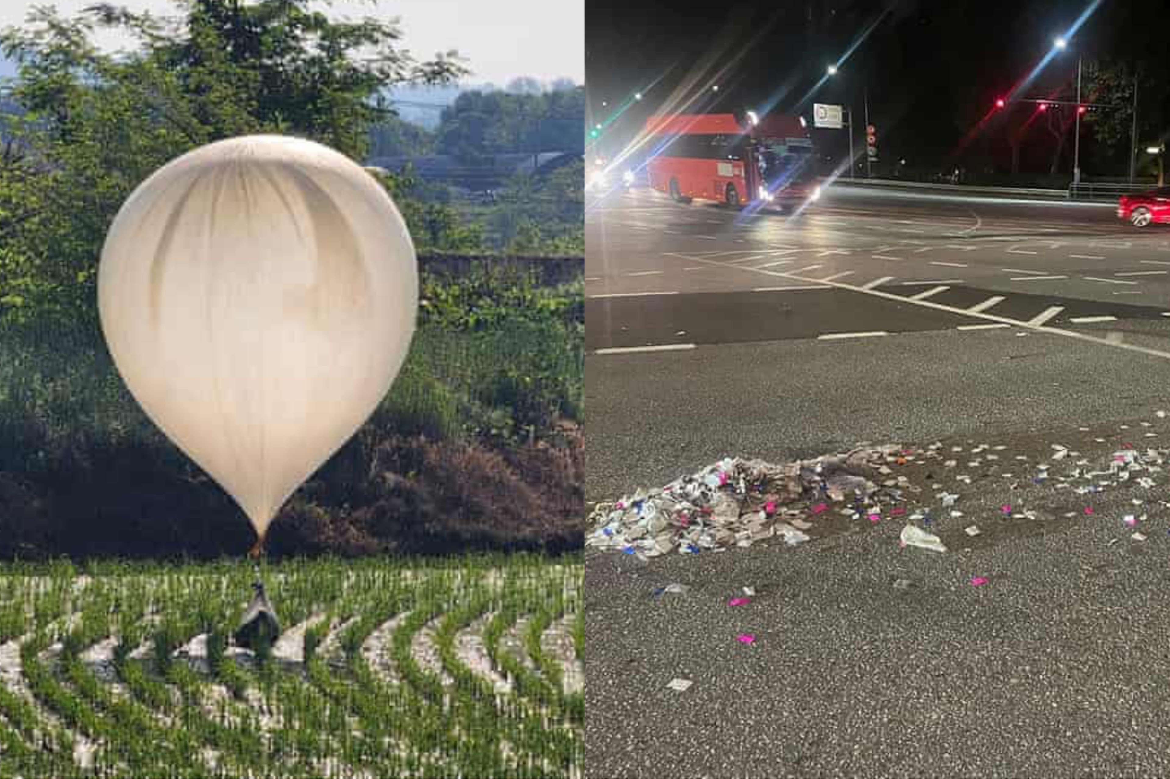 Heboh, Korea Utara Dituduh Mengirimkan Balon Propaganda yang Membawa Kotoran ke Korea Selatan