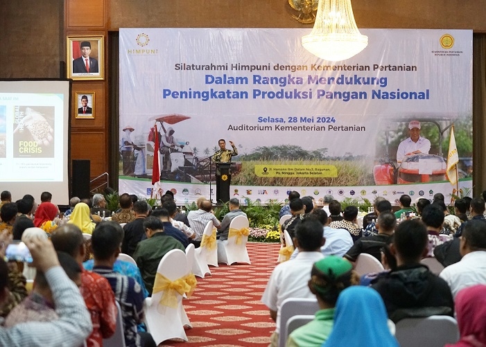 Mentan Gandeng Himpuni Guna Wujudkan Swasembada Pangan