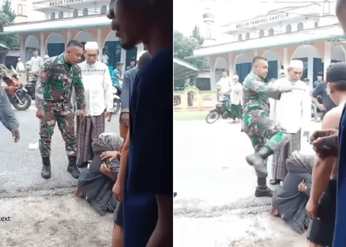 VIRAL Oknum TNI di Deli Serdang Marah hingga Tendang Kepala Warga, Ternyata karena Hal Ini!