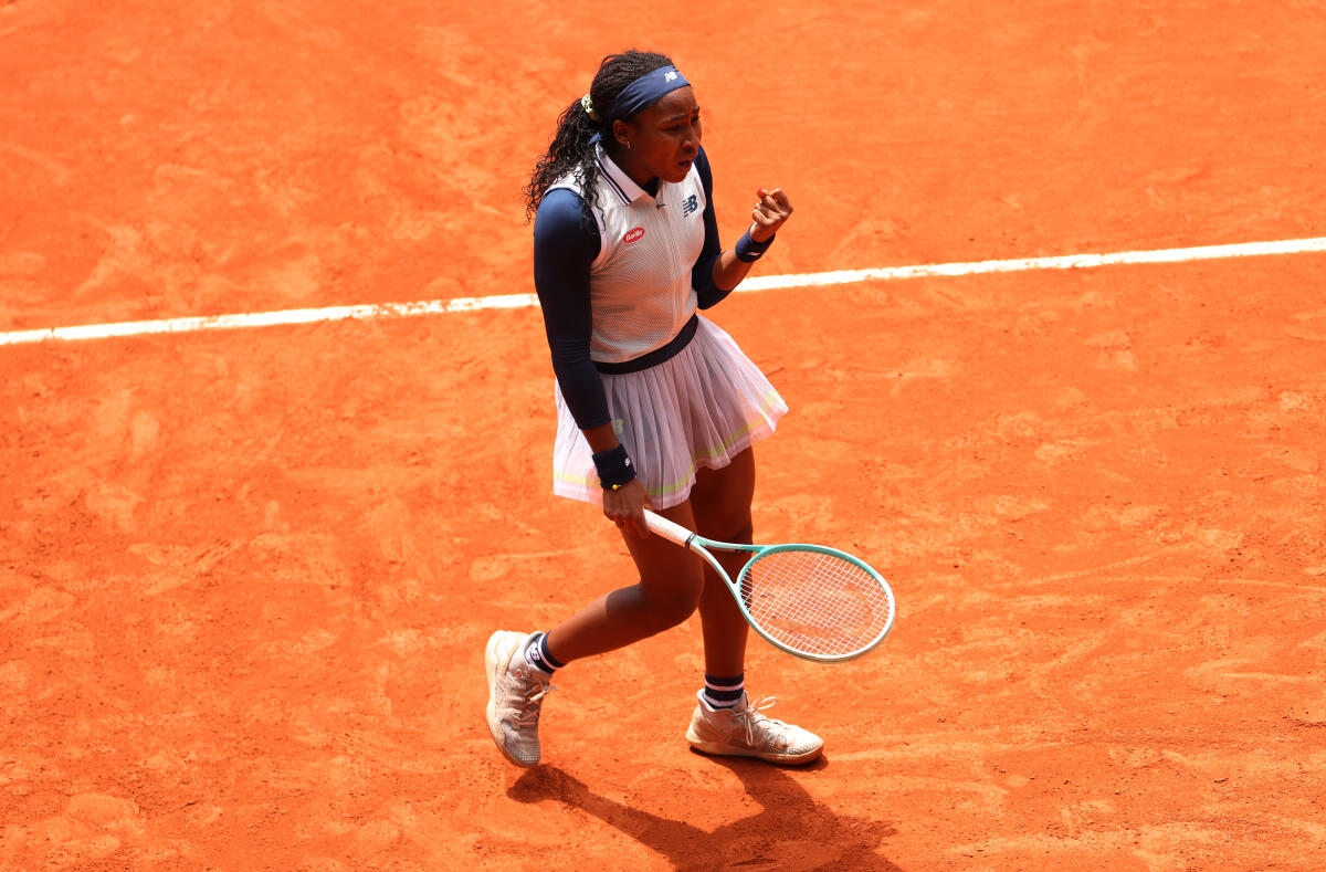 Prancis Terbuka: Makin Jago Kembalikan Servis, Coco Gauff Mulus Amankan Putaran Keempat