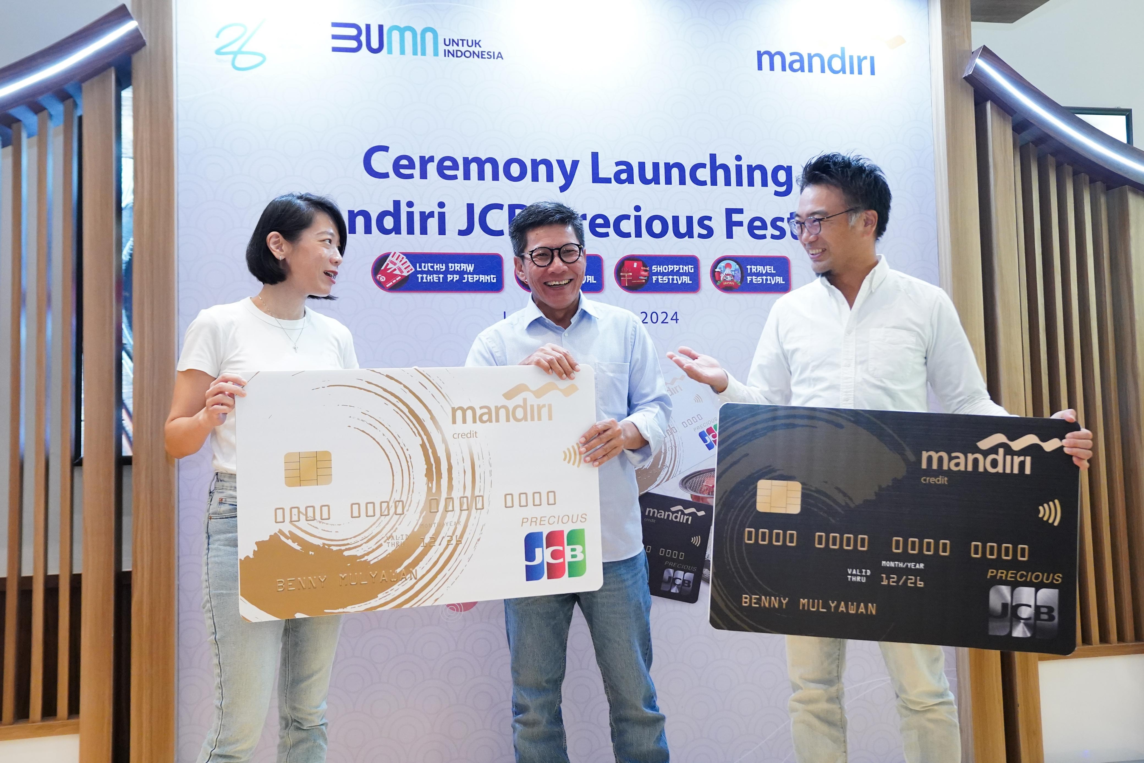 Solusi Lifestyle Mudah, Bank Mandiri dan JCB Gelar Mandiri JCB Precious Festival 2024