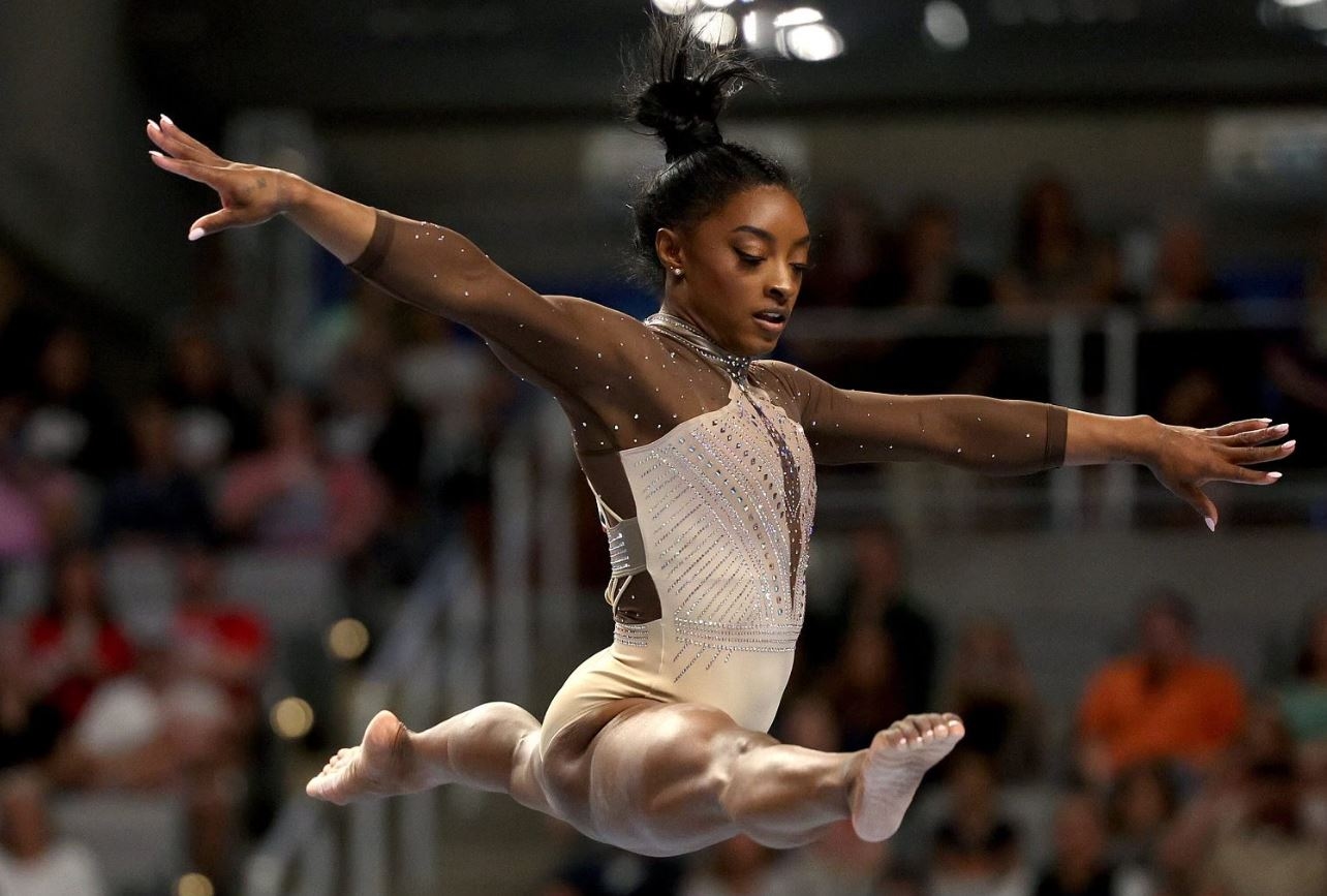 Rebut Emas Kesembilan Kejurnas Senam AS, Simone Biles Isyaratkan Dominasi di Olimpiade Paris?