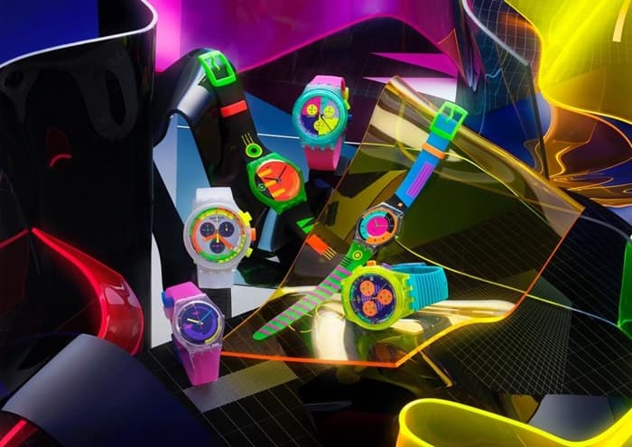 Neon Swatch Hadir Lagi dengan Warna yang Meriah Pada Desain Ikonik Swatch