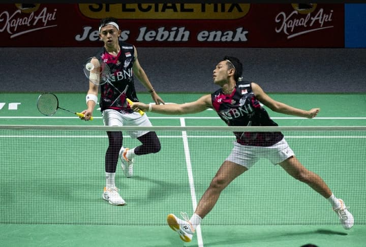 Indonesia Terbuka: Tumbang, Fajar/Rian Tempuh Jalan Berliku Jelang Debut di Olimpiade Paris