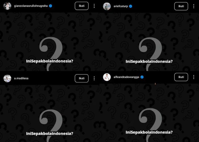 Pemain Lokal Serukan Tagar ‘Ini Sepak Bola Indonesia?’ di Media Sosial, Ternyata Ini Maksudnya!