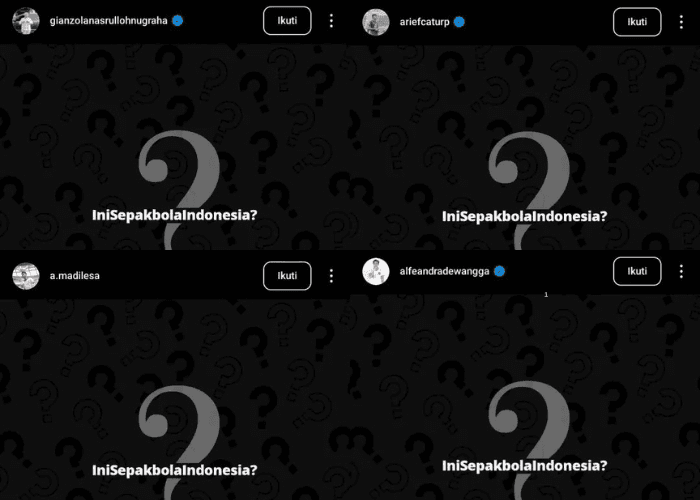 Pemain Lokal Serukan Tagar ‘Ini Sepak Bola Indonesia?’ di Media Sosial, Ternyata Ini Maksudnya!