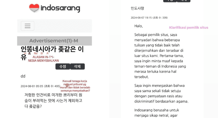 VIRAL Warga Negara Indonesia Jadi Korban Rasisme Orang Korea Selatan di Forum Online, Mulai dari Hina FIsik hingga Bahas Agama!