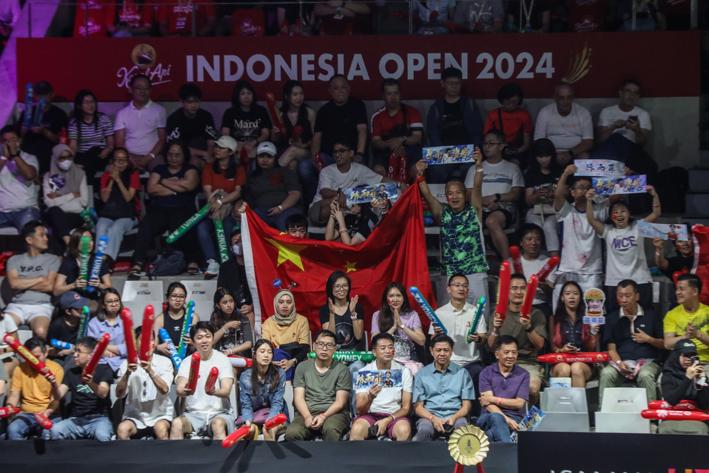 Juara Umum Indonesia Terbuka 2024, China Raih 4 Gelar dari 5 Sektor