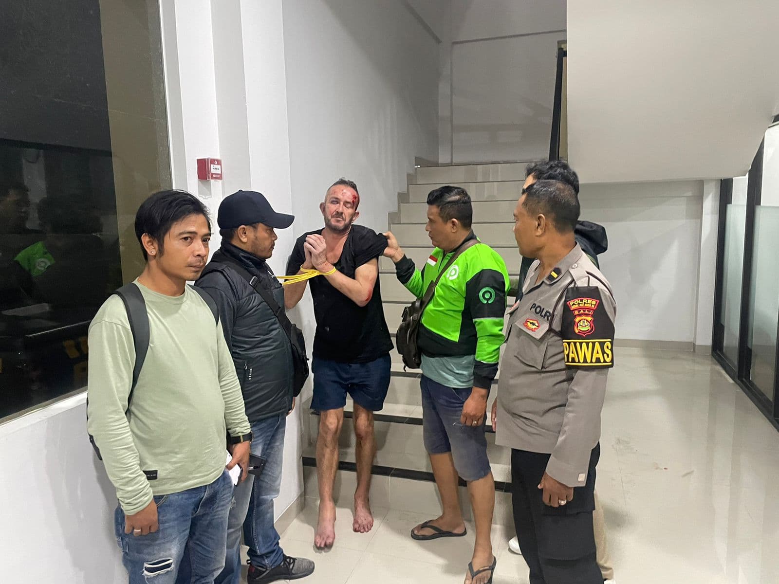 WNA Inggris Perampas Mobil Truk dan Ugal-ugalan di Bali Diamankan Polisi