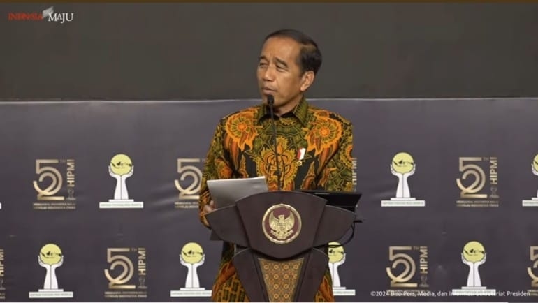 Wujudkan Indonesia Emas 2045, Jokowi Minta Hipmi Antisipasi 3 Hal Ini
