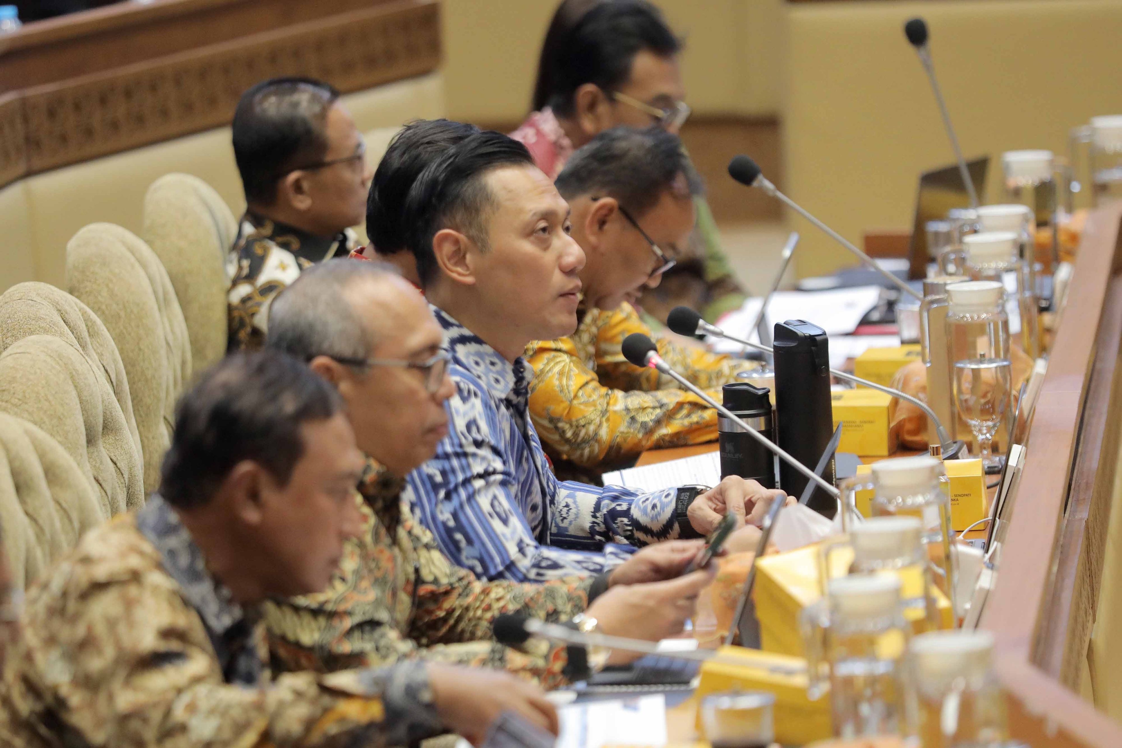 AHY: Realisasi 5 Program Kementerian ATR Lampaui Target