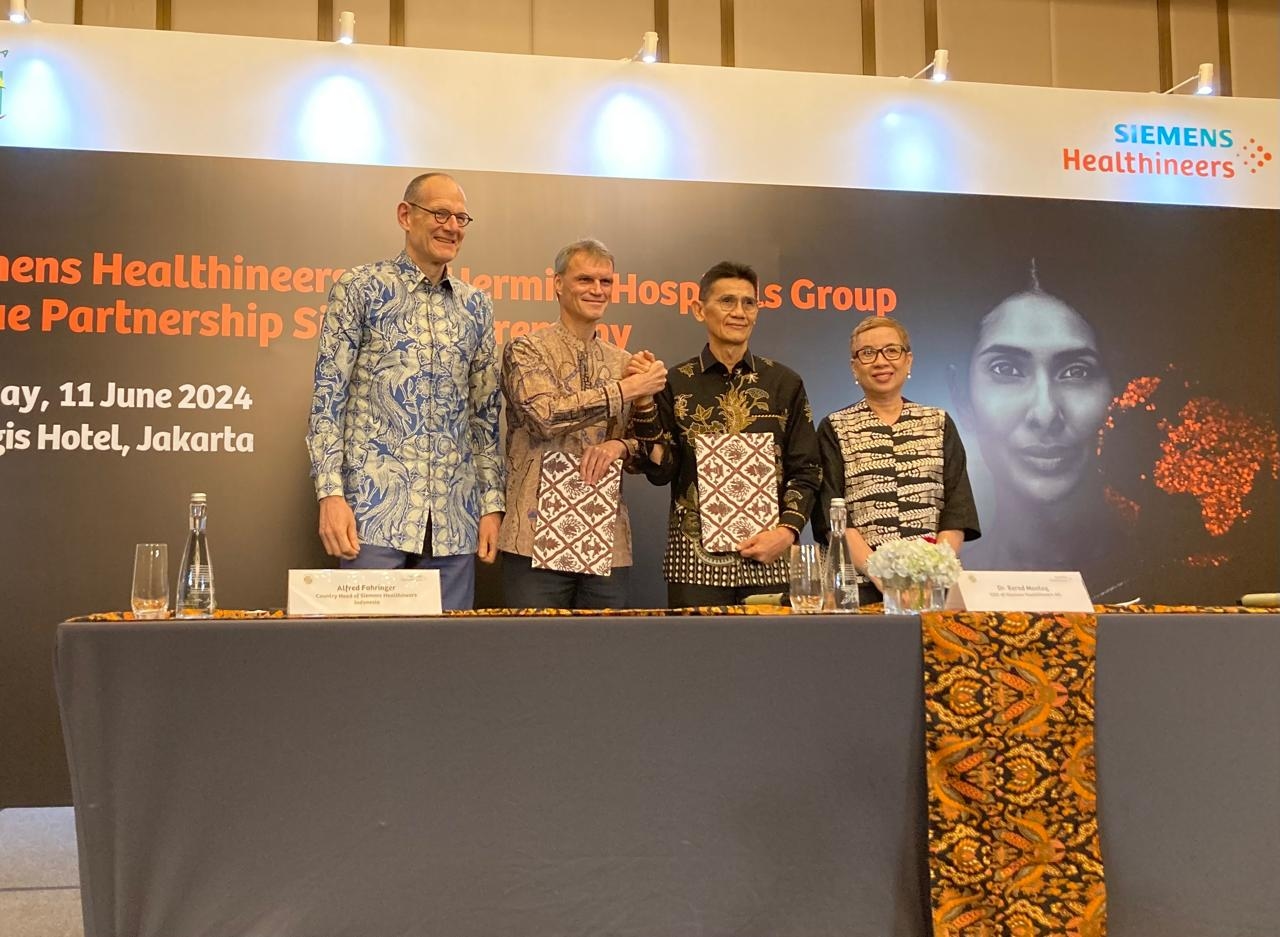 Siemens Healthineers dan Hermina Hospital Group Kerja Sama Tingkatkan Perawatan Kesehatan di Indonesia
