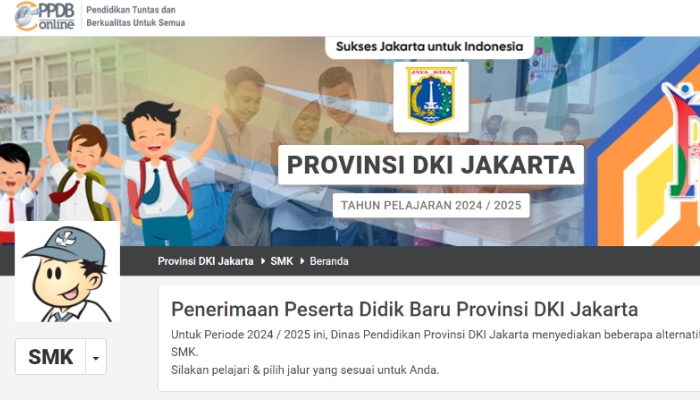 Jalur Zonasi Tidak Tersedia di PPDB SMK DKI Jakarta 2024, Ini Alasannya