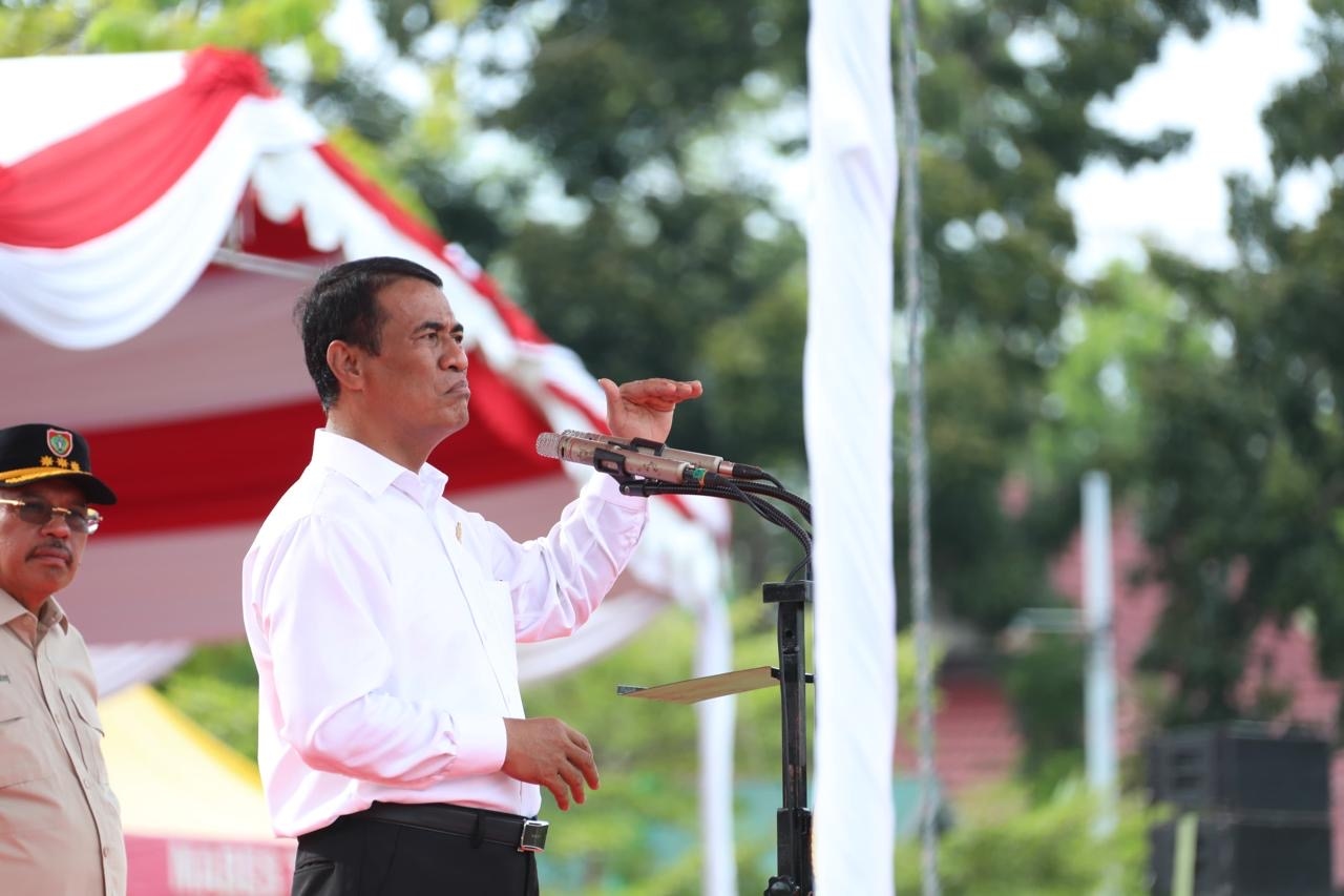 Mentan Ajak Petani Kalteng Percepat Optimasi dan Pompanisasi