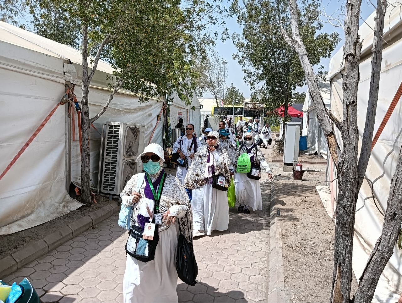 Tiba Puncak Haji, Secara Bergelombang Jemaah Diberangkatkan ke Arafah untuk Wukuf