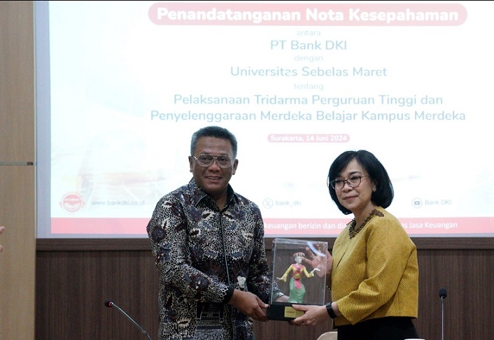 Bank DKI dan UNS Bangun Sinergi, Dukung Penyelenggaraan Merdeka Belajar Kampus Merdeka