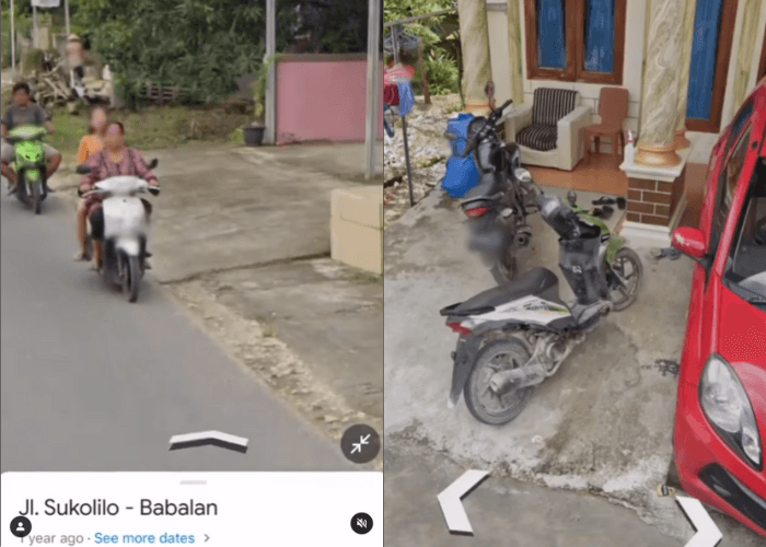 Viral Banyak Motor Tidak Pakai Pelat Nomor di Sukolilo Pati, Terekam Melalui Google Maps