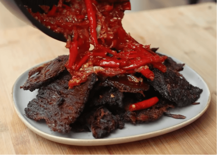 Bikin Ketagihan! Ini Resep Dendeng Batokok Balado yang Gurih dan Empuk