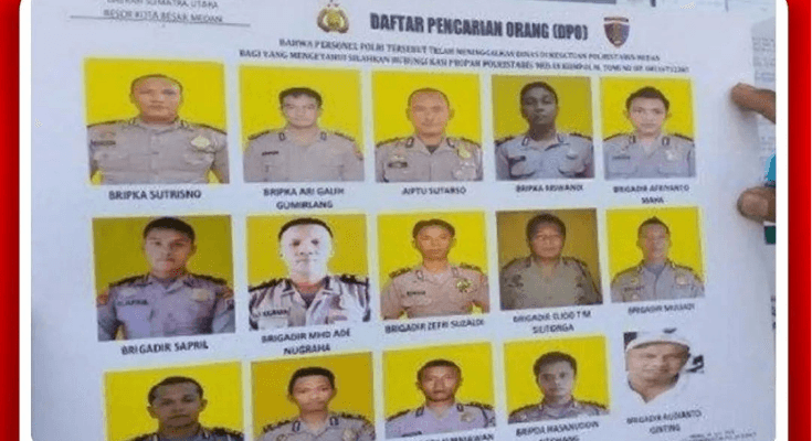 Beredar Identitas 15 Anggota Polrestabes Medan Jadi Buronan, Ada yang Terlibat Perampokan Sepeda Motor Modus COD