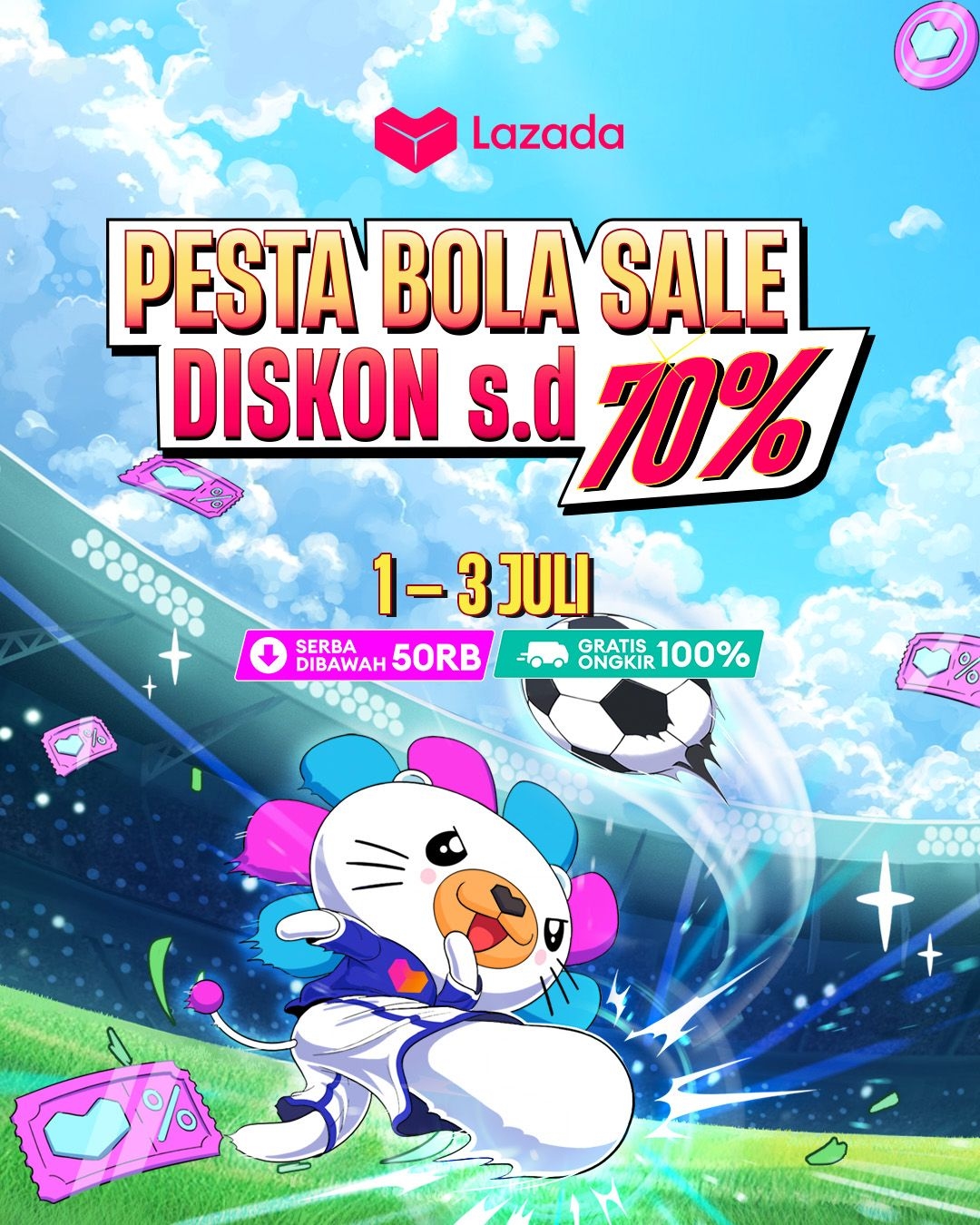 Lazada Jadi Mitra eCommerce Asia Tenggara Pertama untuk UEFA EURO 2024