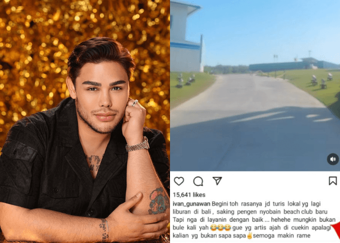 Ivan Gunawan Curhat Dicuekin Saat Datangi Beach Club di Bali, Netizen: Star Syndrome Ini Mah!