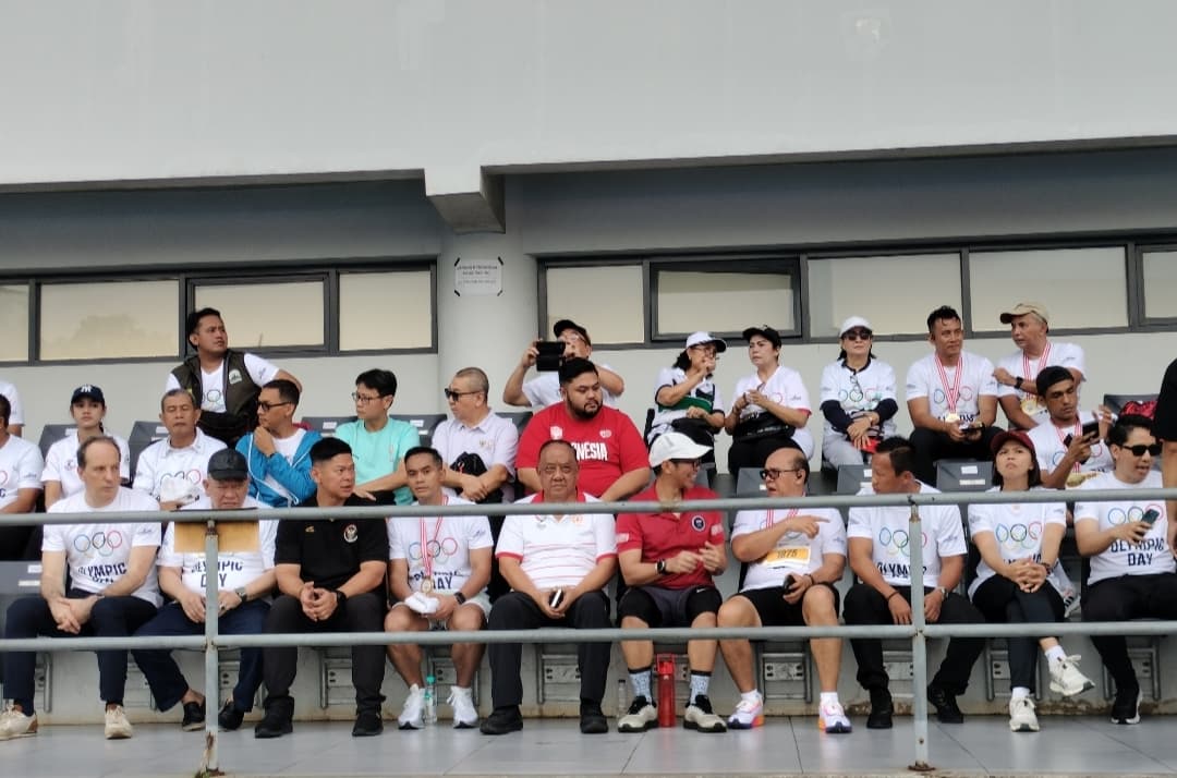 Sosialisasikan Olimpiade, NOC Indonesia Gelar Olympic Day Menjaga Merah Putih