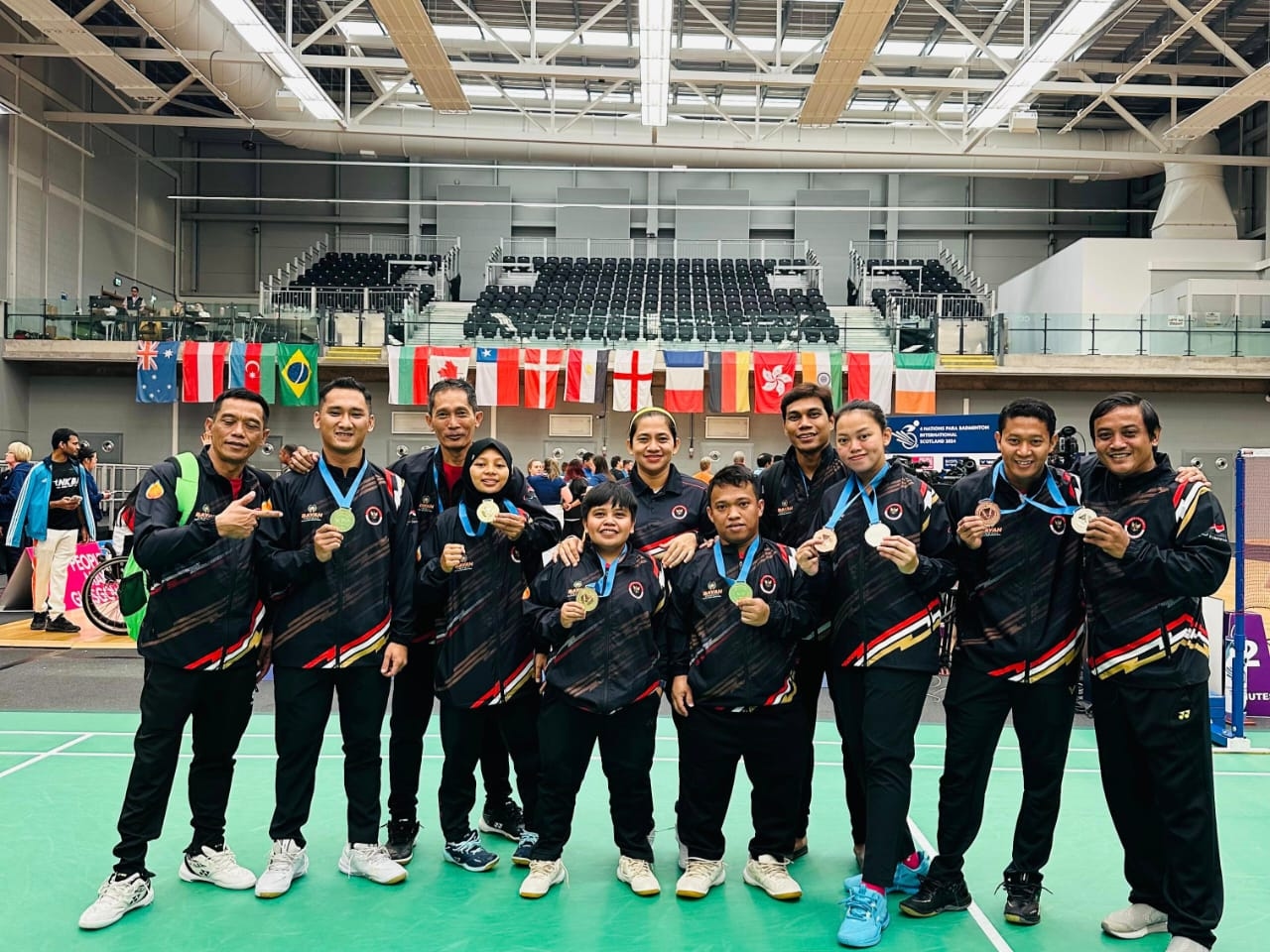 Tim Parabulutangkis Indonesia Bawa Pulang 7 Medali dari Skotlandia, 4 Emas