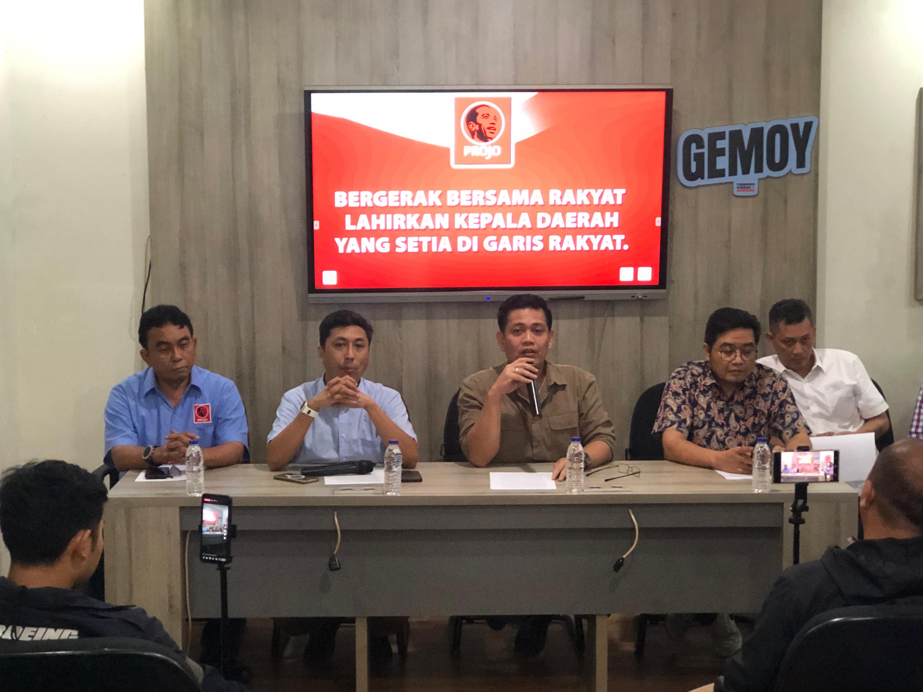 Projo Beri Dukungan Bakal Calon Kepala Daerah yang Sevisi dengan Prabowo-Gibran