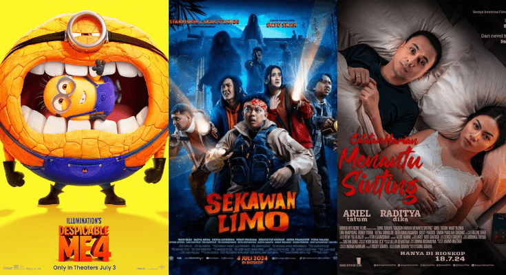 10 Rekomendasi Film Bioskop Juli 2024 Terbaru, Mulai dari Komedi hingga Horor Indonesia yang Mengerikan!