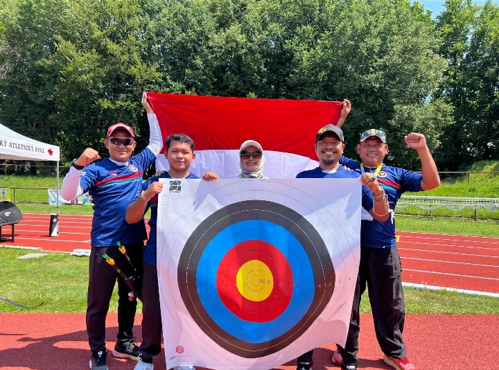 Tim Para Panahan Indonesia Boyong 2 Emas dari Ceko, Modal Menuju Paralimpiade Paris