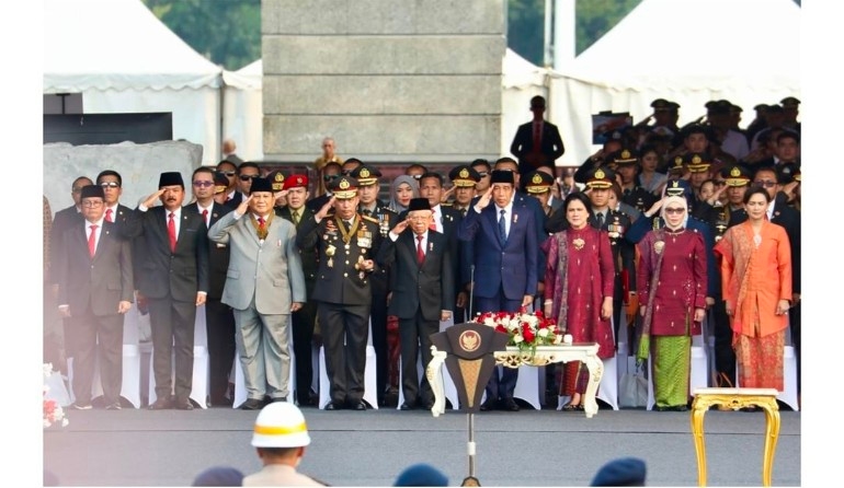 Harapan Prabowo di HUT ke-78 Bhayangkara: Semoga Polri Makin Profesional