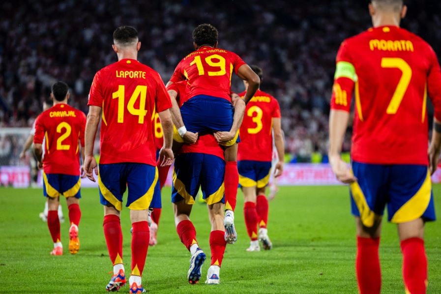 Piala Eropa: Jebol Georgia 4 Gol setelah Tertinggal, Spanyol Tantang Jerman di Perempat Final
