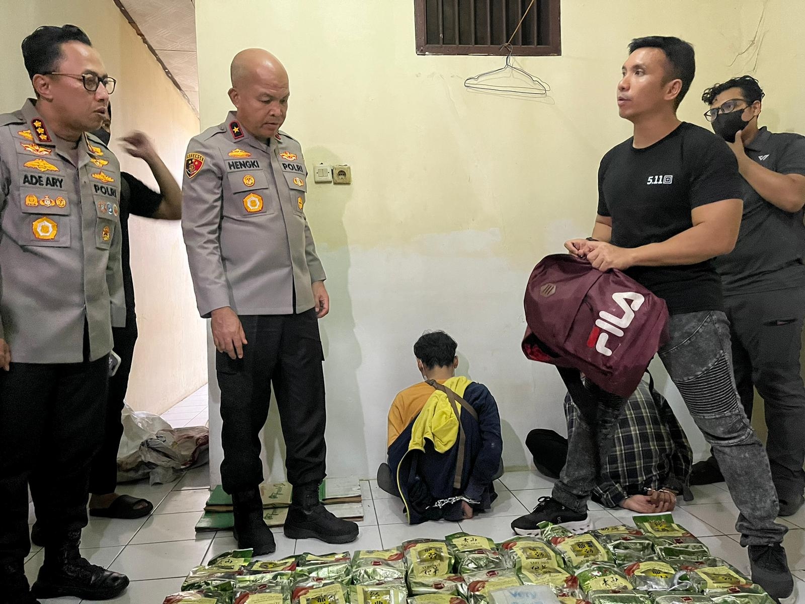 Temuan Sabu 72 Kg di Kontrakan Ciledug , Polisi Sounding Ketua RT Setempat