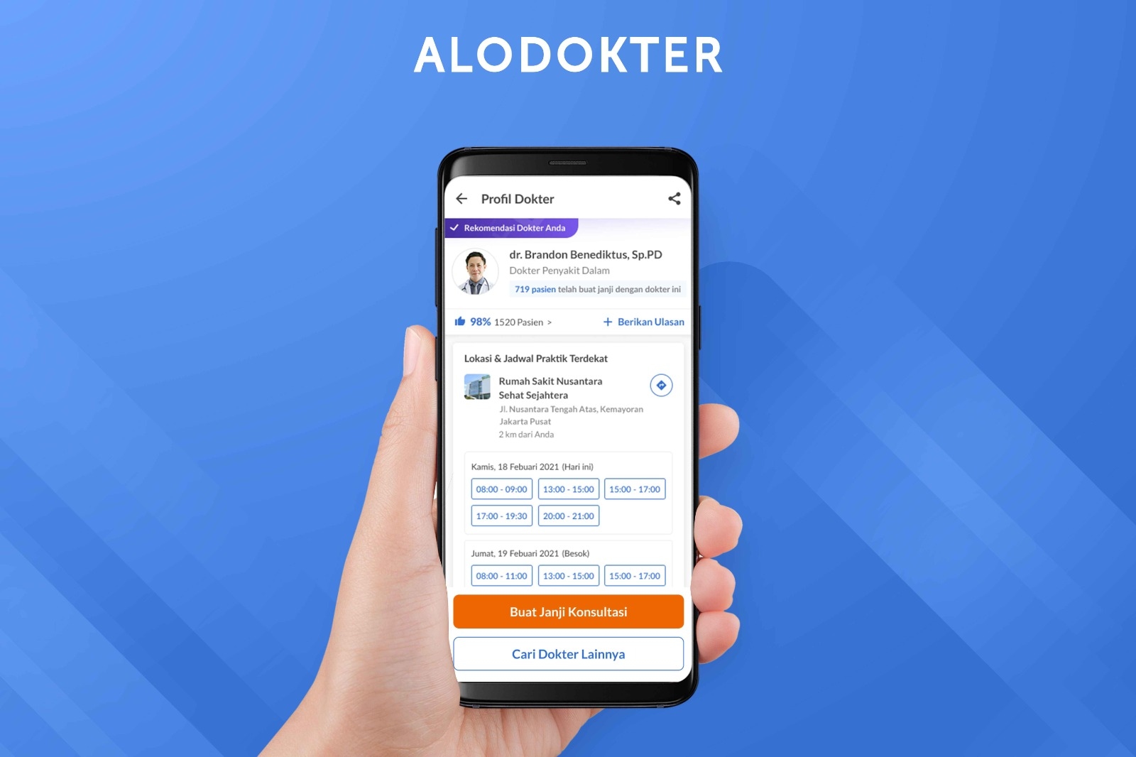 Alodokter Lakukan Pengembangan Teknologi Algoritma Sistem Rujukan Dokter