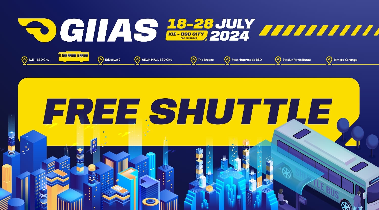 Cara Mudah ke GIIAS 2024 dengan Shuttle Bus Gratis