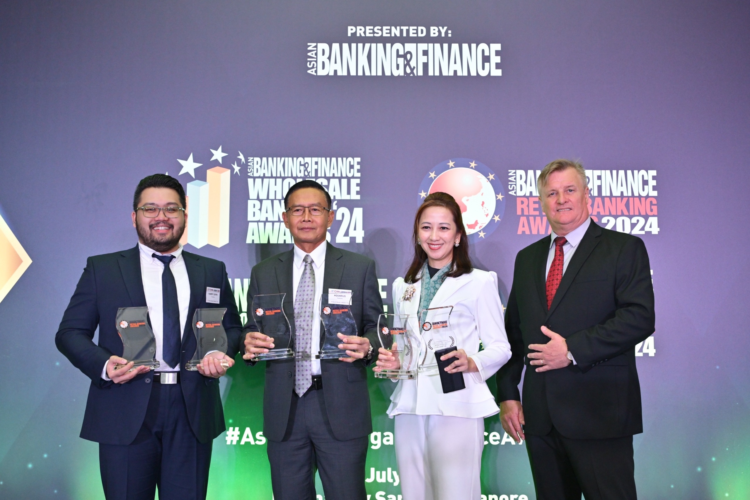Beyond Expectation! Bank Mandiri Borong 8 Penghargaan di Asian Banking & Finance (ABF) Awards 2024