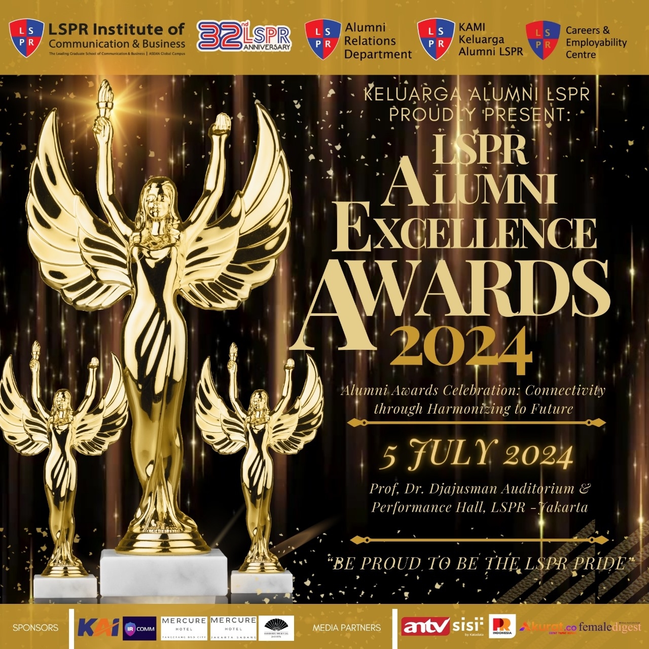 LSPR Alumni Excellence Awards 2024: Teladan Sukses dan Kontribusi untuk Masyarakat