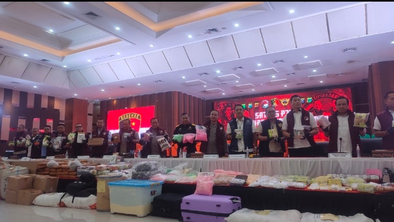 Per Hari Ini, 38.194 Orang Ditangkap atas Kasus Peredaran Narkoba