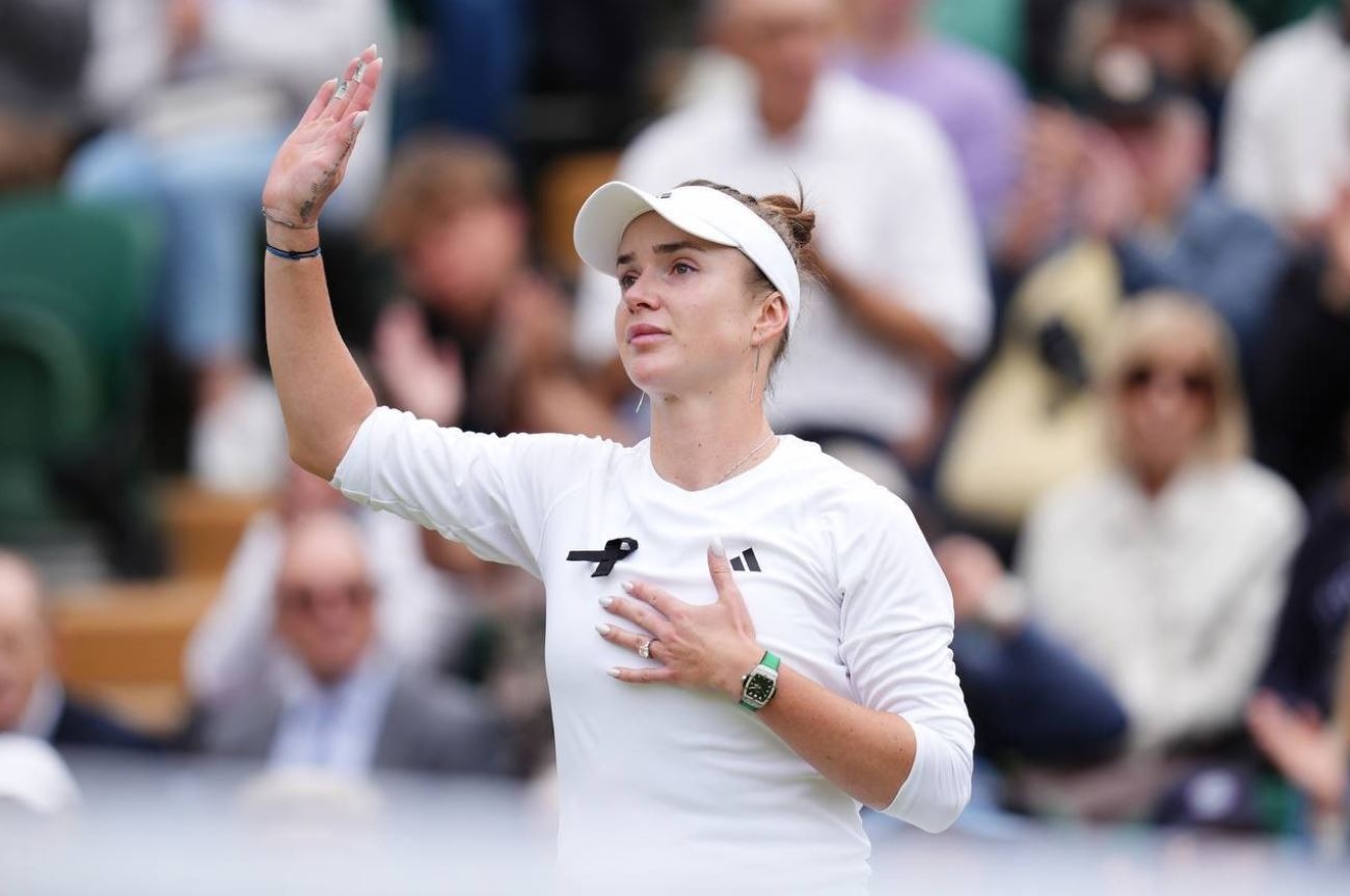 Wimbledon: Elina Svitolina Diizinkan Kenakan Pita Hitam untuk Duka atas Pengeboman di Kyiv