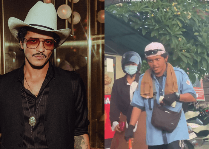 VIRAL Pria Ini Mirip Bruno Mars Tapi Beda Nasib, Tuai Komentar Lucu Netizen