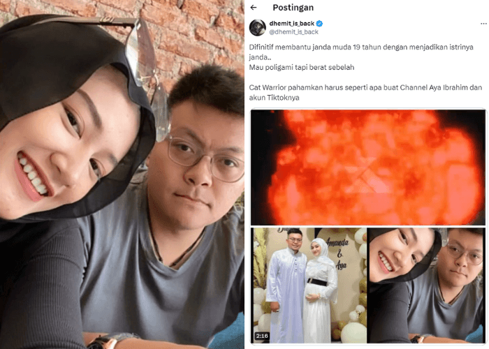 Profil Aya Ibrahim, YouTuber yang Viral Usai Diduga Nikahi Janda Muda
