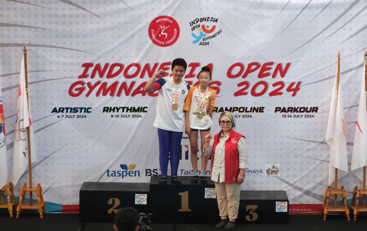 3rd Gymnastic Indonesia Open 2024 Jadi Oase Bagi Atlet Trampolin di Tengah Minimnya Kompetisi