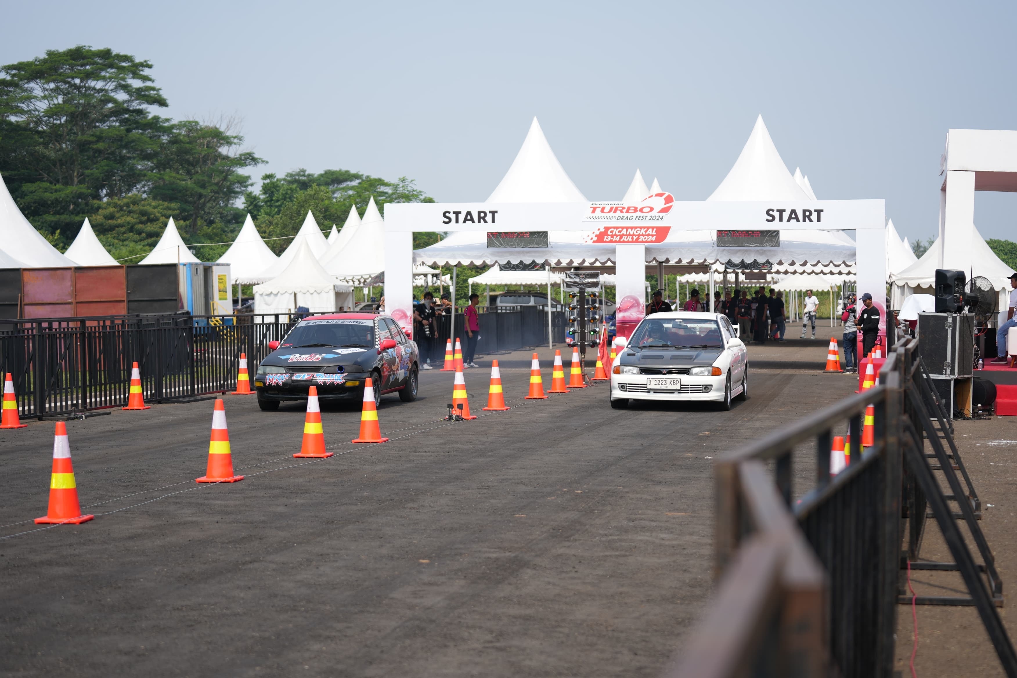 Balap di Pertamax Turbo Drag Fest 2024, Para Pembalap Rasakan Akselerasi Mantap Pertamax Turbo
