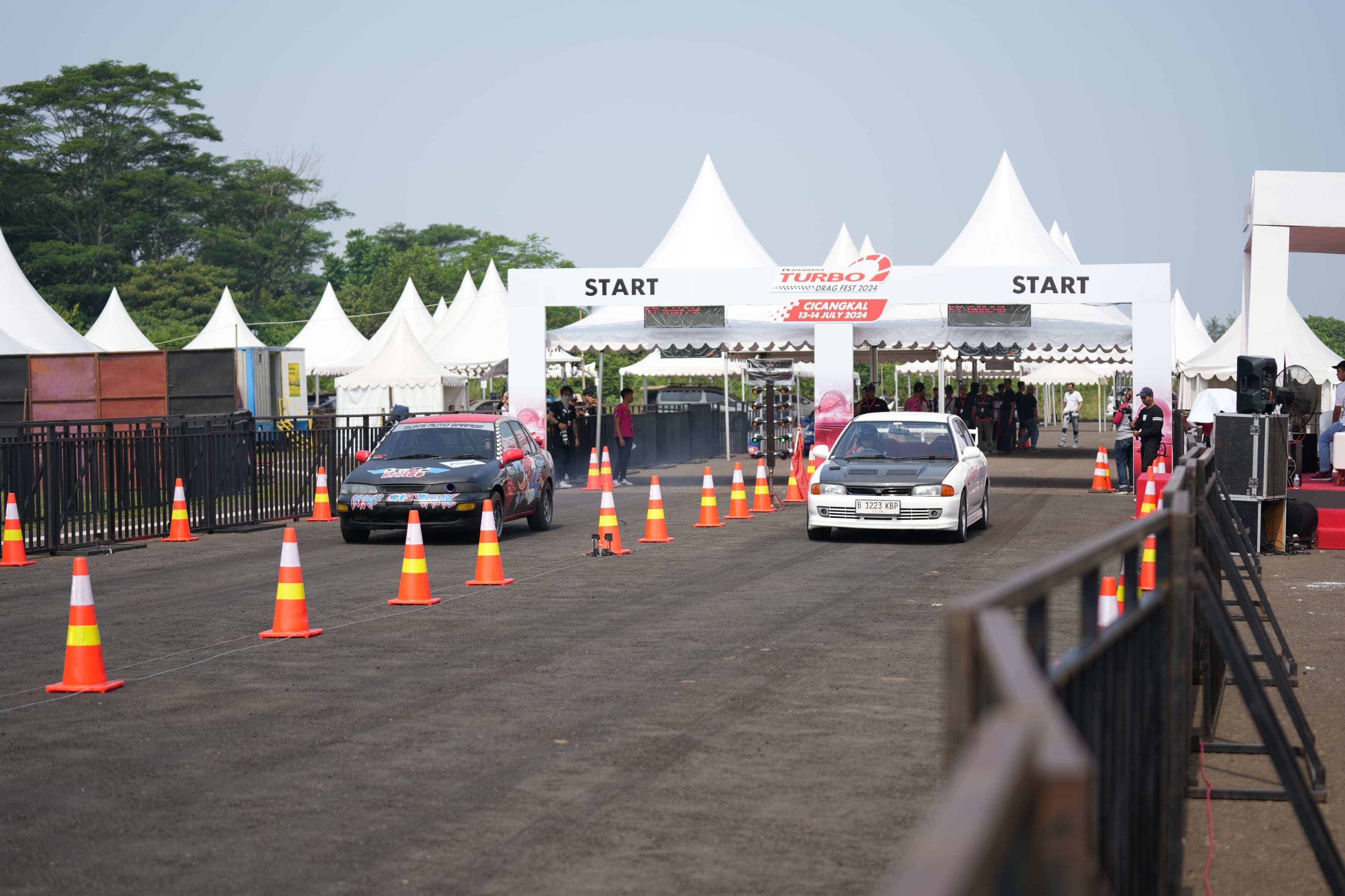 Balap di Pertamax Turbo Drag Fest 2024, Para Pembalap Rasakan Akselerasi Mantap Pertamax Turbo