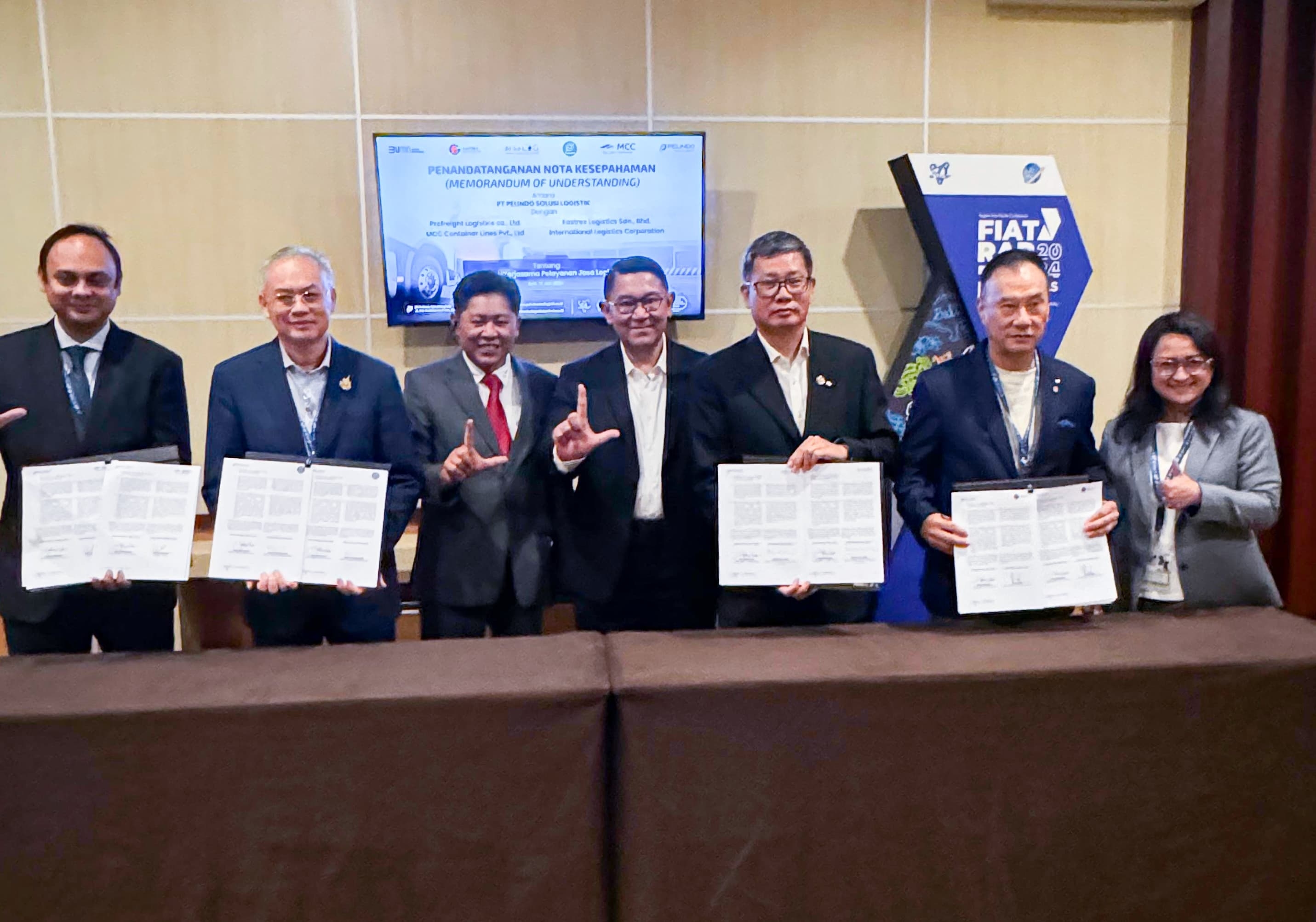 Perluas Pasar, SPSL Teken Nota Kesepahaman dengan 4 Perusahaan Logistik Internasional