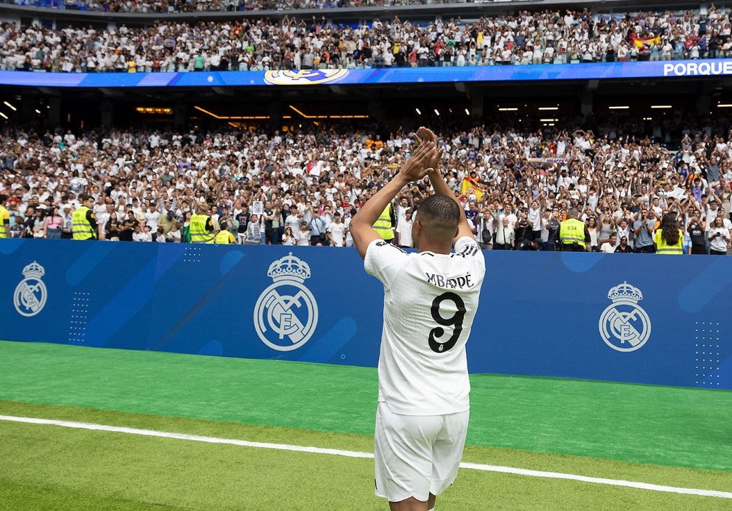 Resmi Diperkenalkan sebagai Pemain Real Madrid, Kylian Mbappe Masih Sembuhkan Cedera Hidung