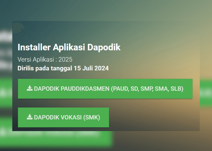 Jangan Sampai Salah! Begini Cara Instal Aplikasi Dapodik Versi 2025, Lengkap dengan Link Downloadnya